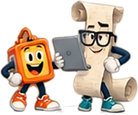 Dex gets excited; Dale shows him the facts on a tablet